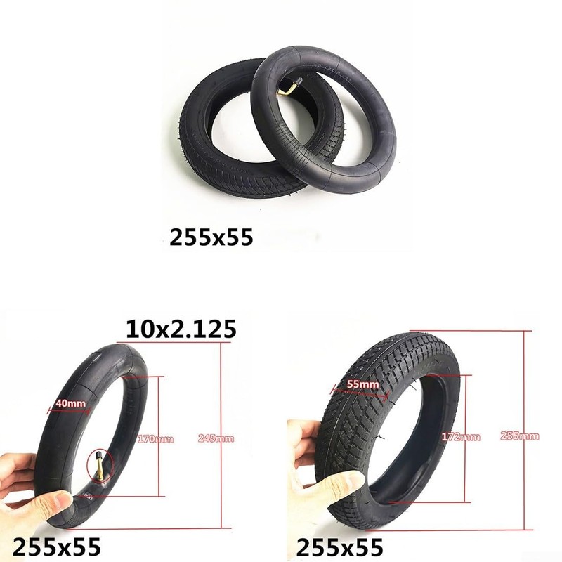 SPORTARC Practical and reliable 255 x 55 inner tube and