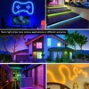 Bvokon 100FT (2 Rolls 50FT) Neon Rope Lights,Flexible Led Rope