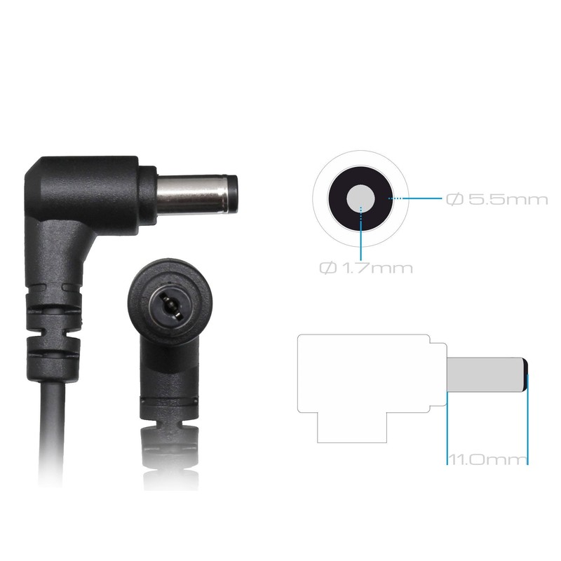 AC adapter 45 Watt original for Acer Aspire E5-772 Serie