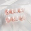Herbeluemily Nail Tip, Short, Handmade, Storage Case, 10 Pieces, Gel