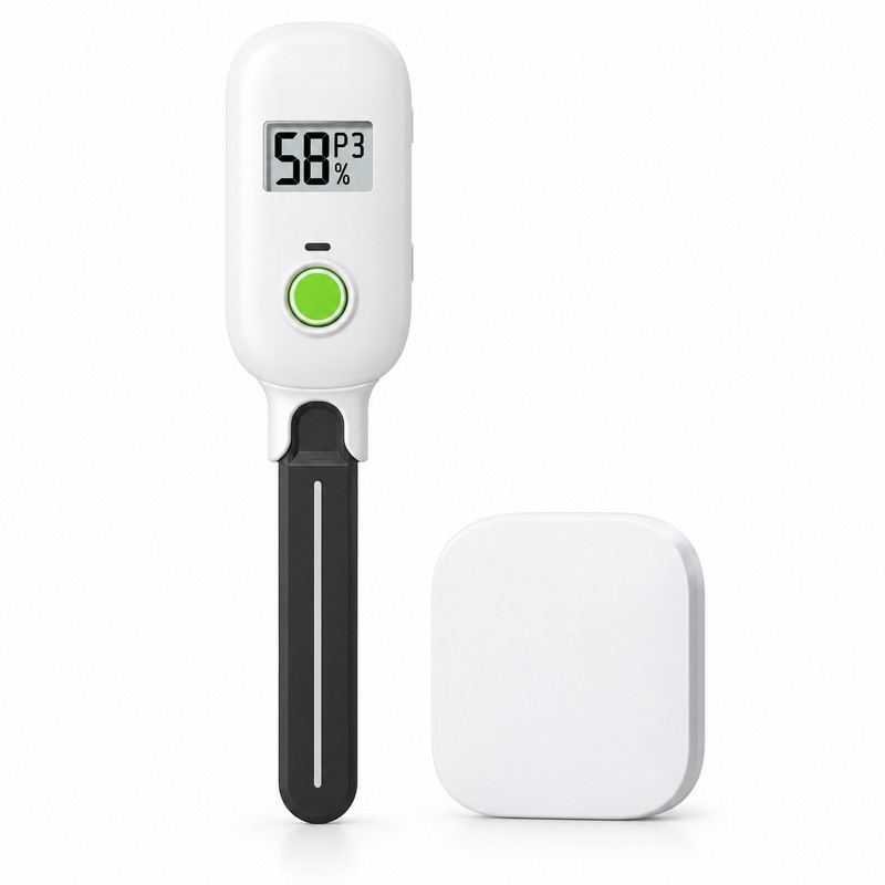 Smart Digital Soil Moisture Meter with Wi-Fi Hub – Leave-In