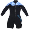 1.5MM Diving Onepiece Swimsuit Wetsuit Short Trousers for Snorkeling Surfing(Woman