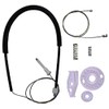 Twowinds - Window Regulator Repair kit 1Y0898292 Rear Right Door