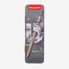 TALENS - Estuche 6 Graphite Pencils Metal Box Expression