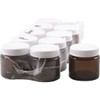 Amber Jar 60g with Lid 10 Pack