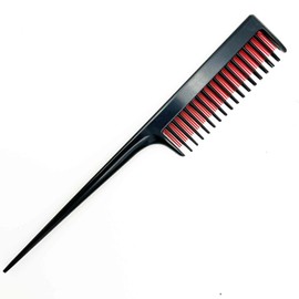 Yumflan Teasing Comb, Triple Hair Teasing Comb, Durable Rattail Teasing comb for Fine Hair, Tease Comb with Rat Tail for Hair Styling Backcombing Teasing