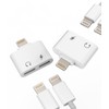 Zoyuzan Dual Lightning Headphone Adapter, 4 in 1, Perfect Sound