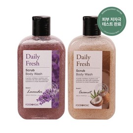 Daily Fresh Hypoallergenic Scrub Body Wash 300ml Select 1 / Moisturizing Body Cleanser Exfoliation / 데일리 프레시 저자극 스크럽 바디워시 300ml 택1 /촉촉한 바디클렌저 각질제거