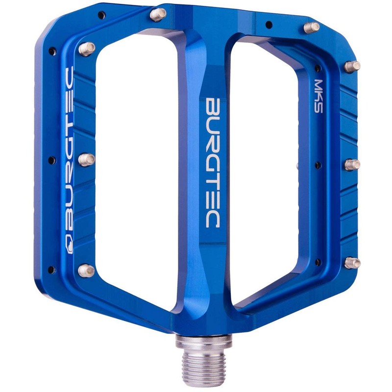 Burgtec Penthouse Mk5 Flat Pedals Red, Crmo