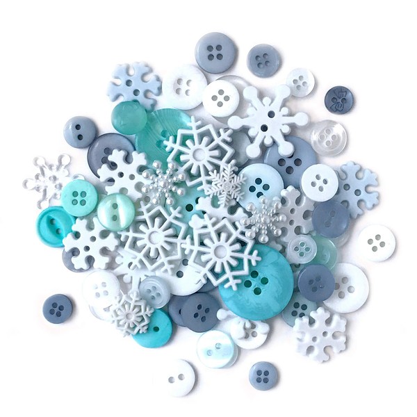 Buttons Galore and More Collection Round Novelty Buttons & Embellishments