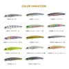DUO Tetraworks CPA0601 Toss Slim Lipless 50S Lime Head Chart