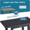 HDPS Shower Bench Seat for for Inside Shower, Waterproof Shower