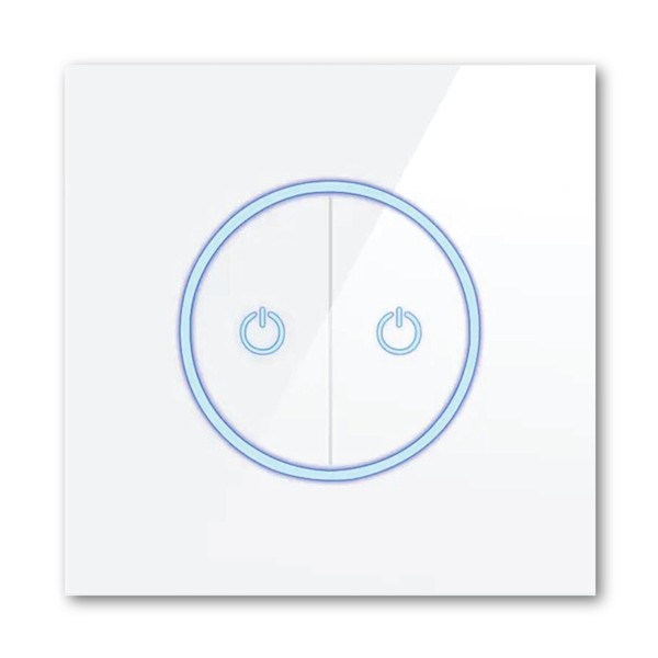 Smart Light Switch, 2.4GHz WiFi Smart Switch Compatible with Alexa,