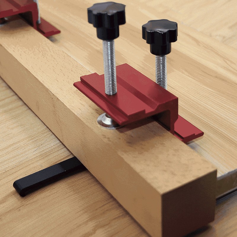 2Pcs Pocket Hole Jig Aluminum Alloy Anodized Woodwork Joint Angle