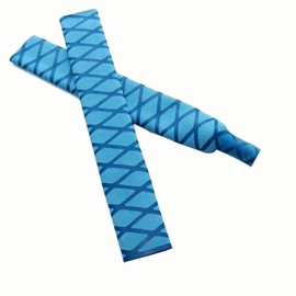 Skid-Resistant Heat Shrink Tubing Fishing Warp Tubes Rod Handle Shrink Warp (Diameter 45mm,39",Blue)