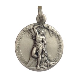 I G J Medalla de San Sebastián - Medallas de los Santos Patronales, Plata esterlina