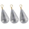Dr.Fish 30 Pack Bass Casting Sinker Weights Lead Bell Drop