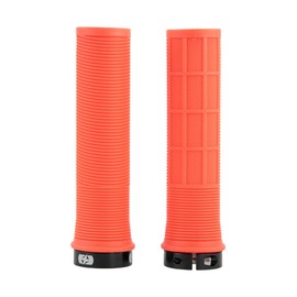 Oxford HG805O Driver Lock-on MTB Grips Orange. Lock On Bicycle Handlebar Grips.