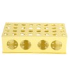 Test Tube Rack Multiple Holes Stainless Steel Tubing Stand Holder