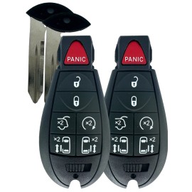 KEYXPRESS 2 For 2009 2010 2011 2012 2013 2014 2015 Dodge Caravan Ram Remote Car Key Fob