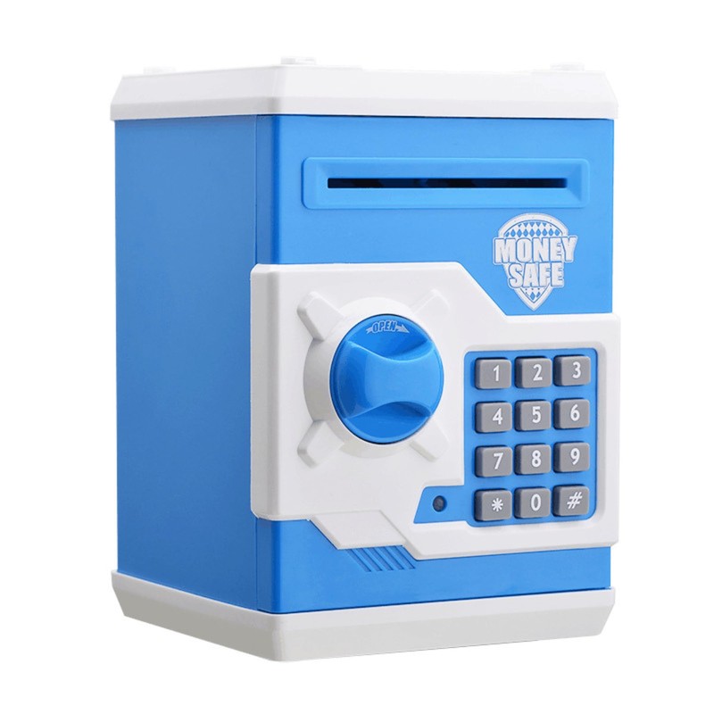 NASSIA Cute Money Box for Boys and Girls, Mini ATM,