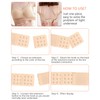JELIEE 4 PCS Women's Bra Extenders 3 Hooks Stretchy Bra