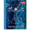 Scribe, MEGA PLUS, Cuaderno Profesional Espiral Sencillo de Pasta Semi