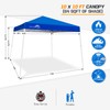 EAGLE PEAK 10' x 10' Slant Leg Pop-up Canopy Tent