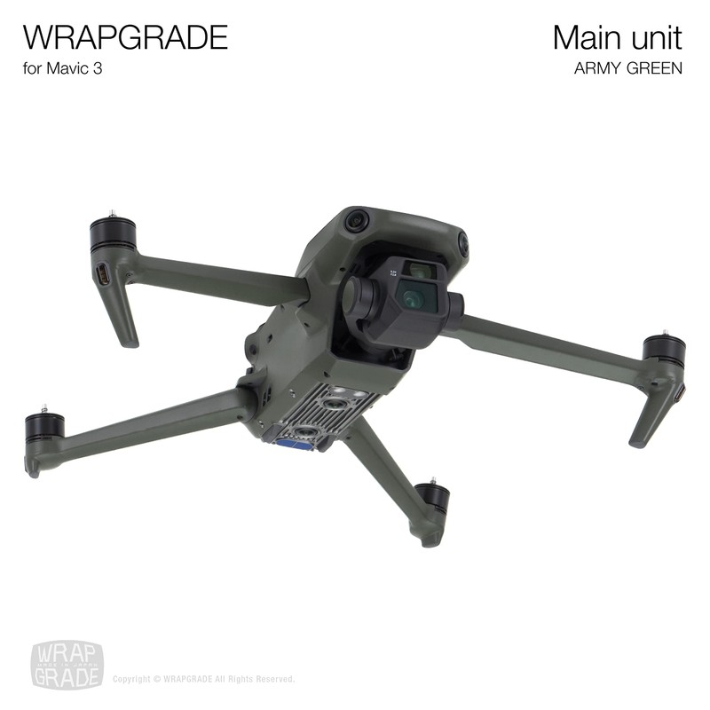 WRAPGRADE Full Skin Stickers for DJI Mavic 3 / Mavic