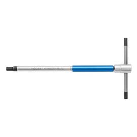 Högert Technik T-Handle Torx T27 - 180 mm - CrV Steel - with Sliding Cross Handle & Triple Drive - for Assembly & Workshop - Professional Screw Tool