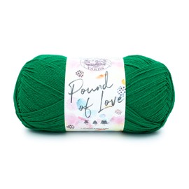 Lion Brand Yarn 550-170 libras de hilo de amor, Wintergreen