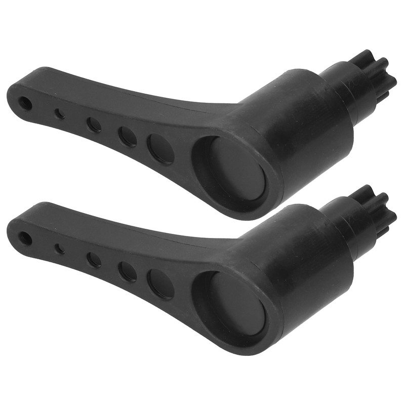 2pcs PVC Kayak Rudder Steering Control Handle Grip Replacement For