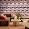 Commomy 3D Faux Brick Wall Panels - 10 pcs 11.8”x