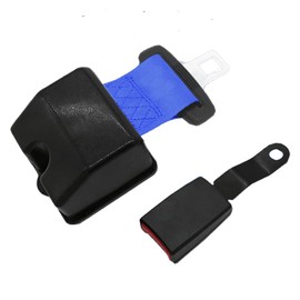 Universal Forklift Seat Belt and Fits Tractor Mower Buggy Retractable Orange 46inch New (Blue Belt)