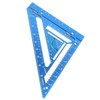 Innovative Rafter Square Tool Aluminum Alloy Triangular Ruler Protractor Square