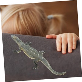 Toyvian Eye-spotted Monitor Lizard Model Simulation Animal Model Realistic Lizards Chameleon Toys Lizards Favors Reptile Toy Lizards Figures Simulated Lizards Crawl Toy Set Plastic Child