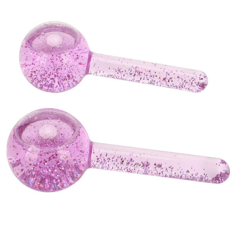 Glass Cooling Massage Ball Reduce Swelling Promote Circulation Cold Compress