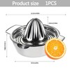 Manual Lemon Juicer 304 Stainless Steel Orange Squeezer, Lime Citrus