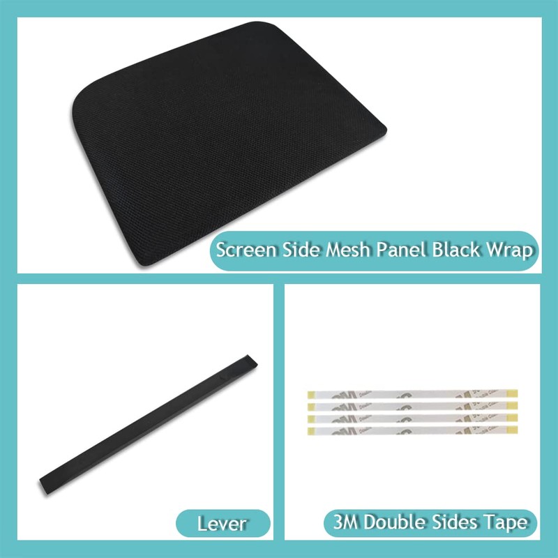 BestEvMod para Ioniq5 LHD Panel de malla lateral negro compatible