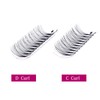 Volume Eyelashes, 10D, 0.07 mm, C Curl, 9 mm, Ready