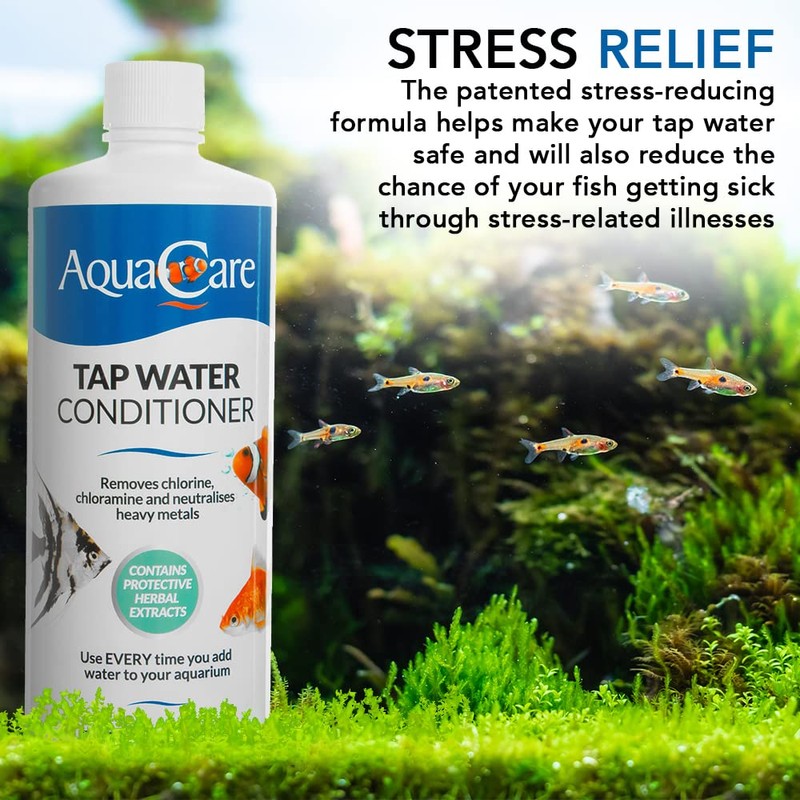 AquaCare Tap Water Conditioner For Freshwater Aquariums (480ml) Keep Your