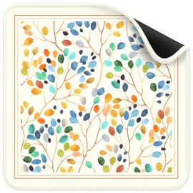 Deyimmei Mahjong Mat for Table - Non-Slip Mahjong Table Cover with Storage Pockets, Perfect Mahjong Accessories & Gifts for Women, Men, and Mahjong Enthusiasts (Floral Cascade)