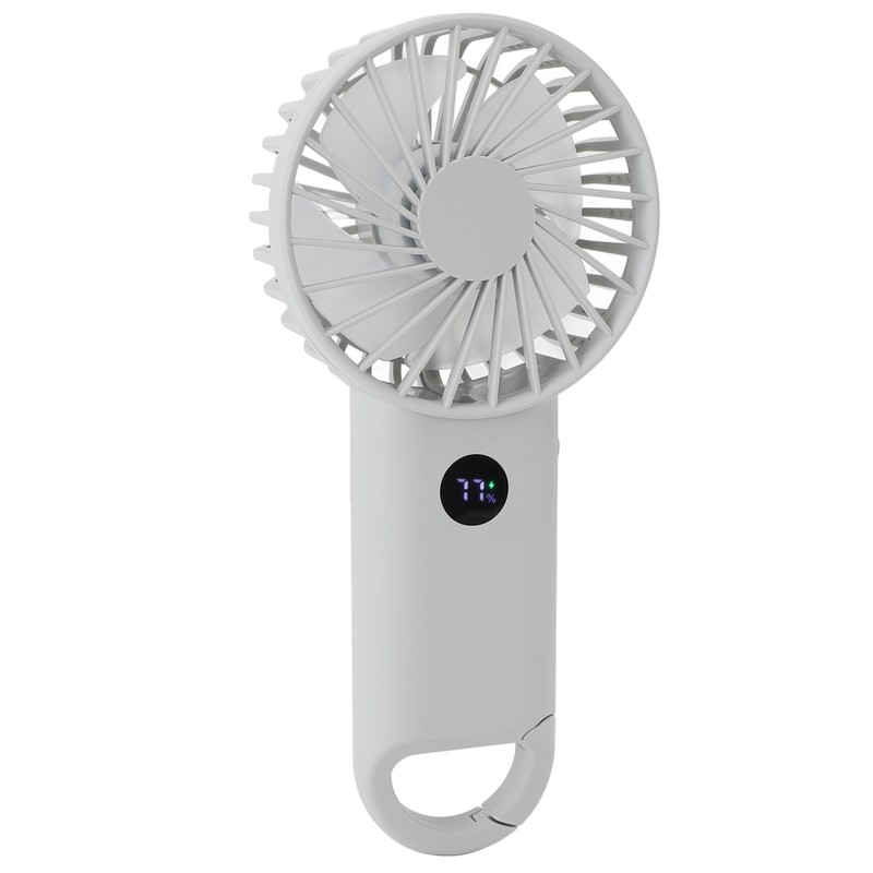 Handheld Fan Multifunction 100 Levels Stepless Speed Intelligent Digital Display