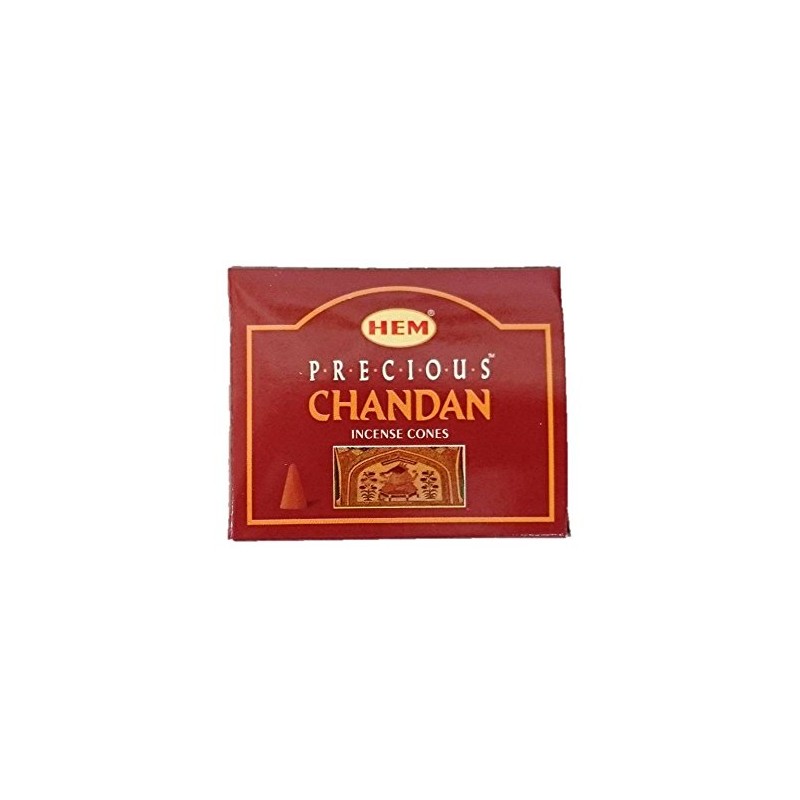 HEM Incense Precious Chandan Cone Box of 1