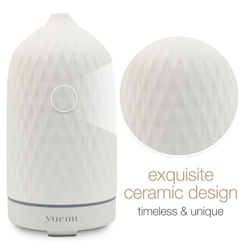 Zen Breeze 160ml Ultrasonic Ceramic Stone Essential Oil Diffuser 7
