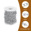 sourcing map 16.4Feet Aluminum Link Chain, Link Cable Chain Oval