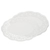 sourcing map 140pcs Paper Doilies, 12.6" x 8.3" Oval Lace