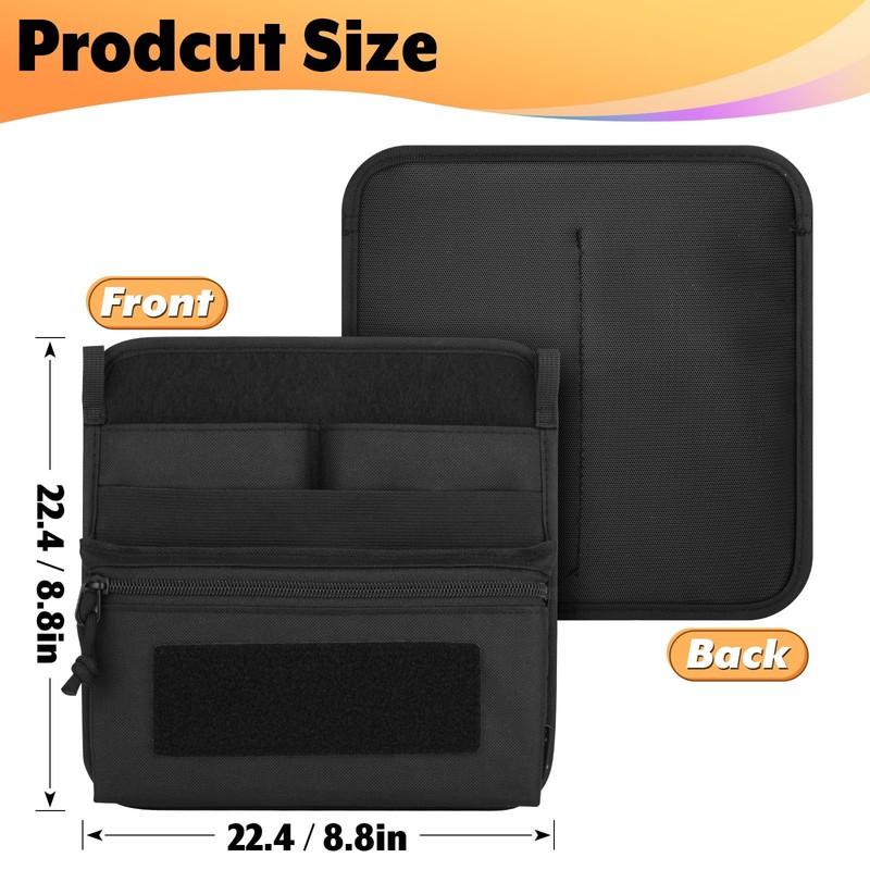Easecos Tactical Bag Organizer Insert Pouch Modular Backpack Insert Panel