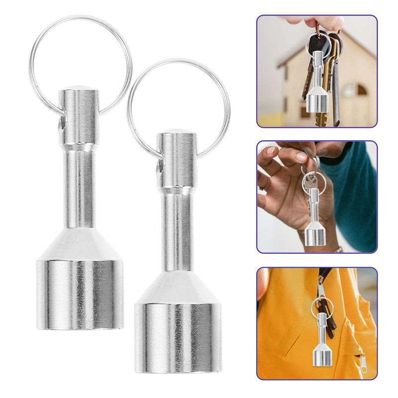Ipetboom Gold and Silver Tester Keychain Magnetic Metal Inspector, Compact