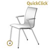 Wagner QuickClick® Plastic Gliders, Furniture Glides, Chair Glides, Set of